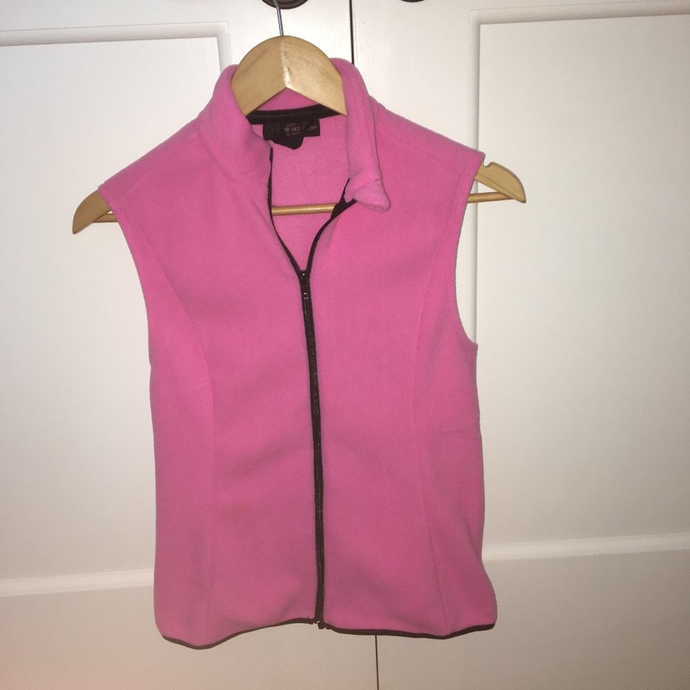 Pink Gaynor Minden Fleece Vest